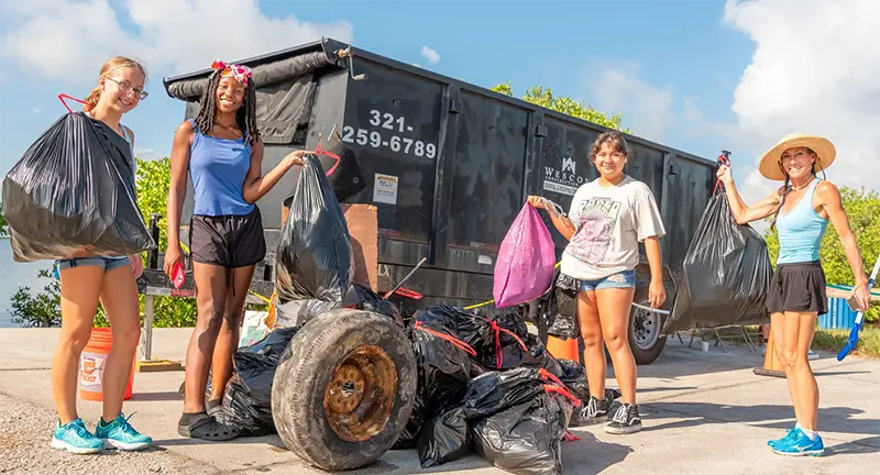 International Coastal Cleanup Volunteers