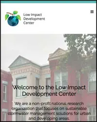 Low-Impact Development Center Website