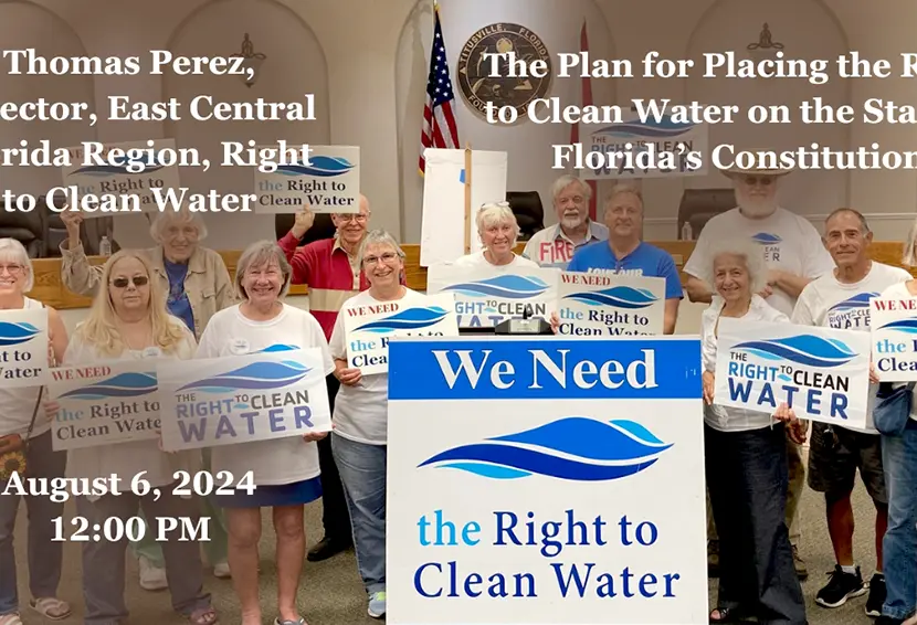 Right to Clean Water: August 2024 Lagoon at Noon