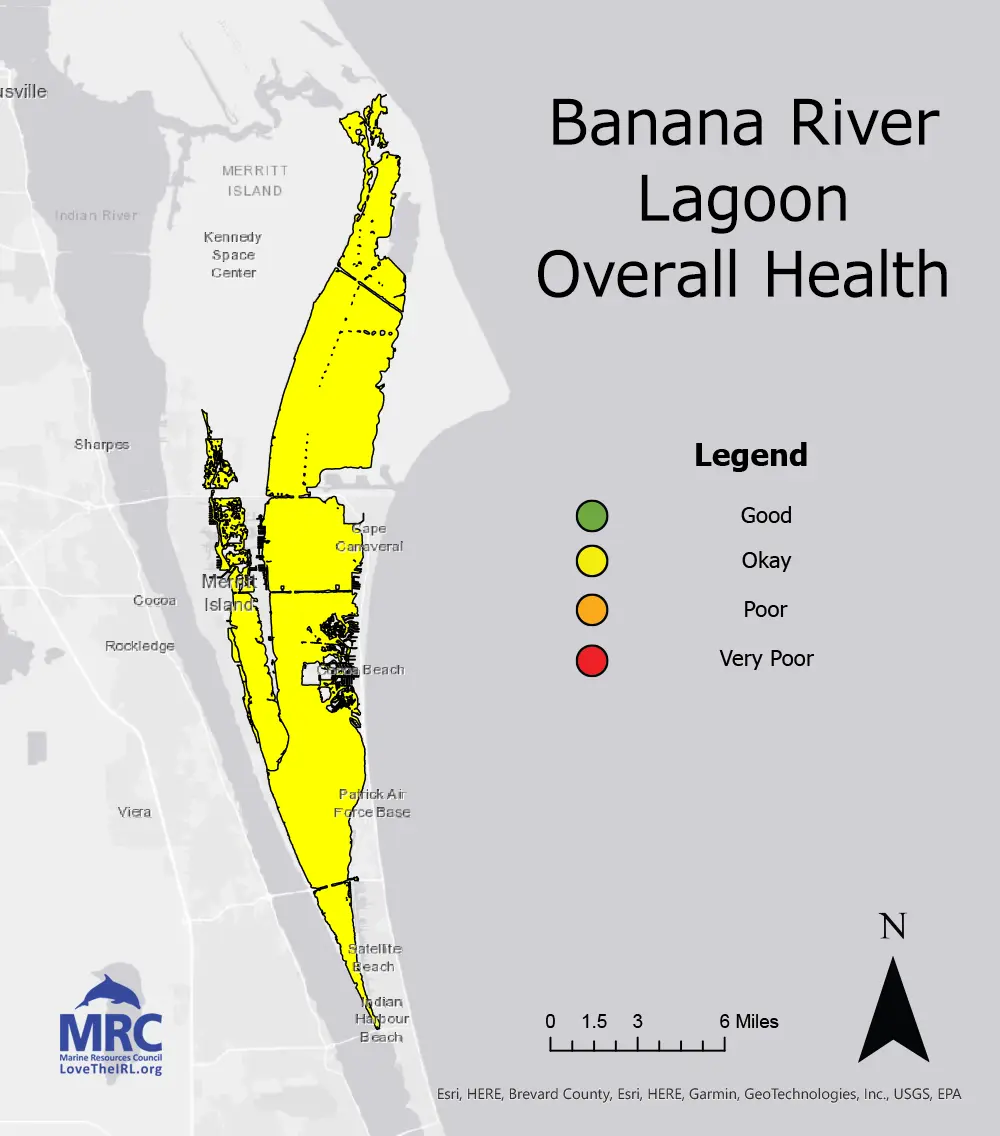 Banana River Lagoon Overall Health