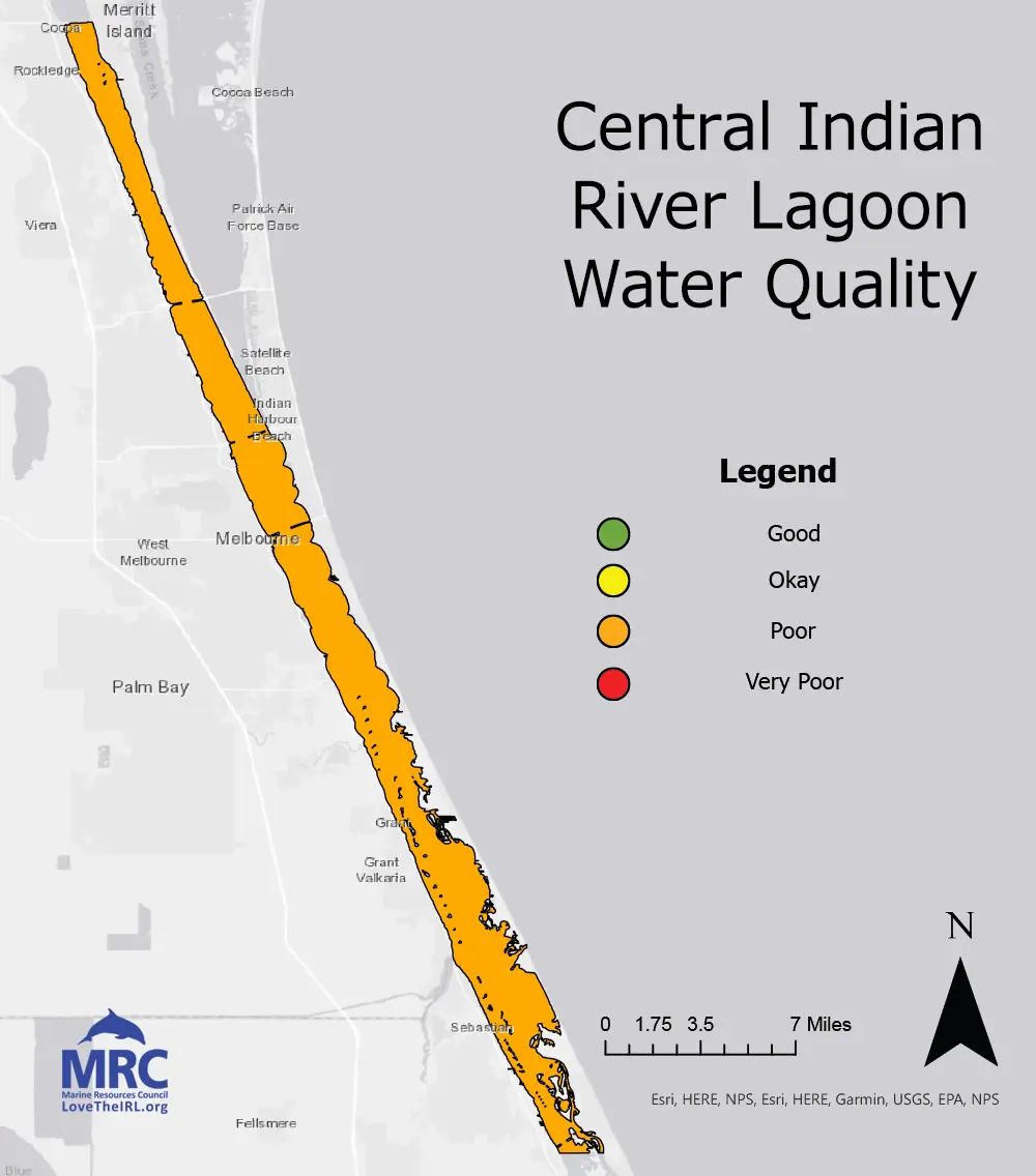 Central Indian River Lagoon Water Quality