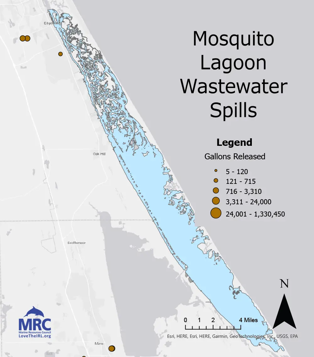 Mosquito Lagoon Wastewater Spills