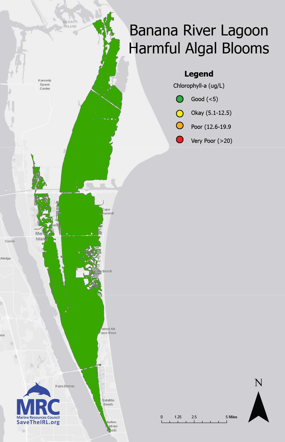 BRL-2025-HABs Banana River Lagoon Harmful Algal Blooms: 2025 MRC Indian River Lagoon Report