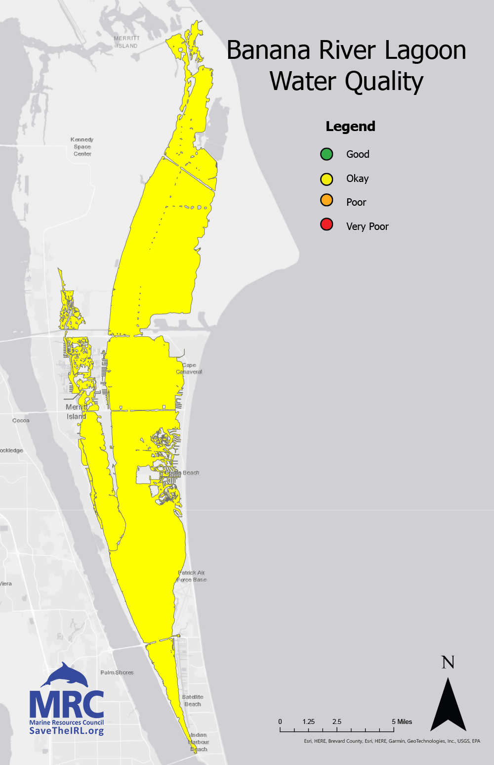 BRL-2025-WQ Banana River Lagoon Water Quality: 2025 MRC Indian River Lagoon Report