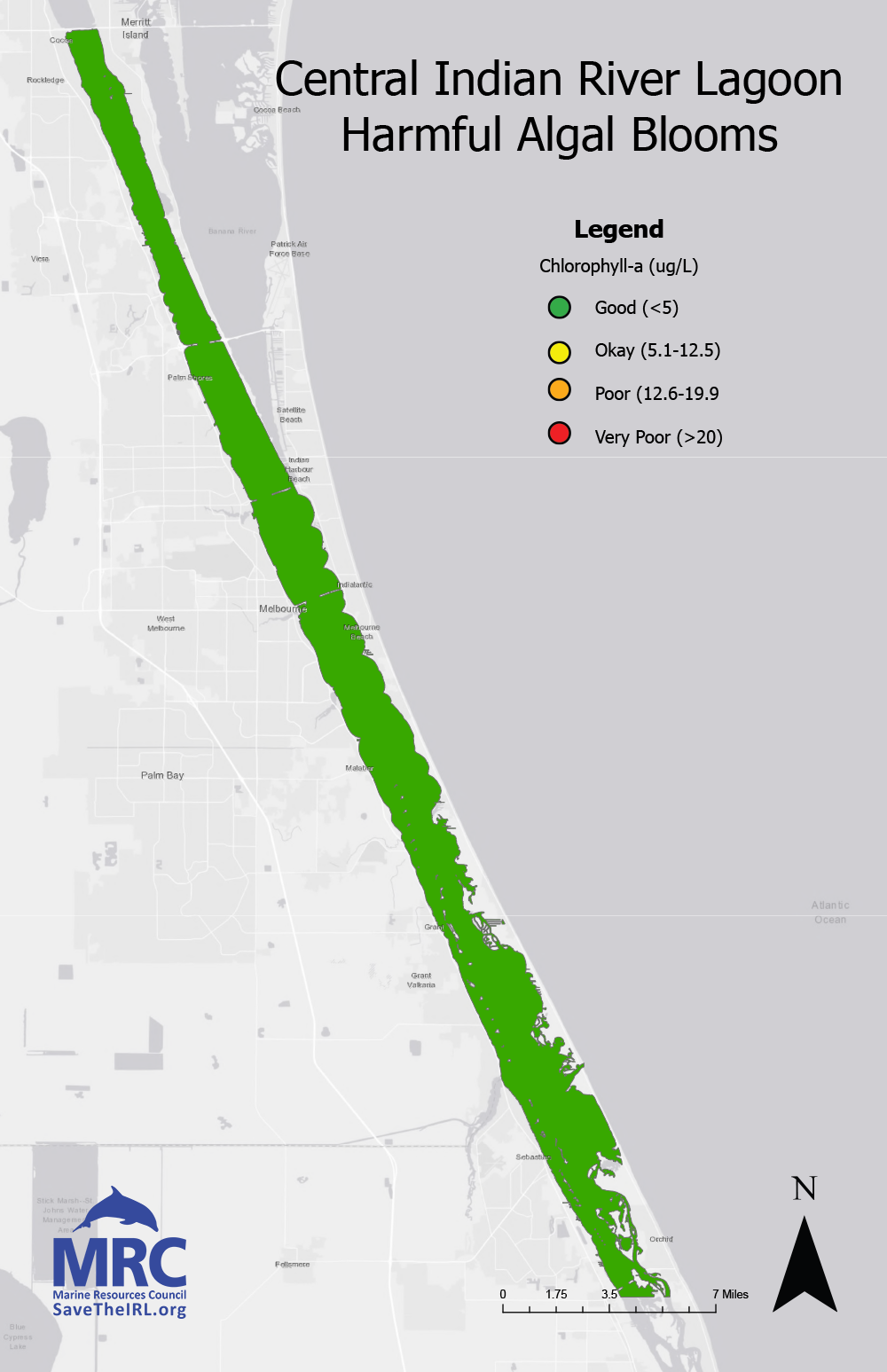 CIRL-2025-HABs Central IRL Harmful Algal Blooms: 2025 MRC Indian River Lagoon Report