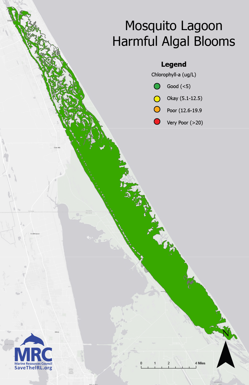 ML-2025-HABs Mosquito Lagoon Harmful Algal Blooms: 2025 MRC Indian River Lagoon Report