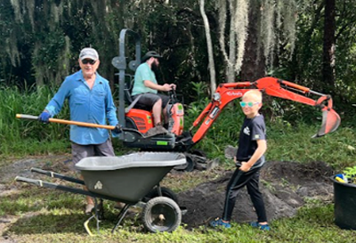 Sebastian Nursery Well Digging Event