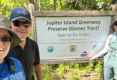 Jupiter Island Greenway Litter Sweep